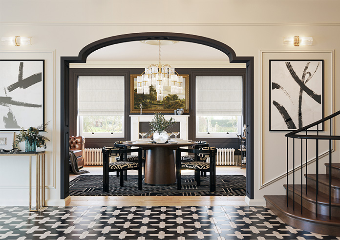 Cascade, Purity - Twist&Fit Roman Blind - Image 8